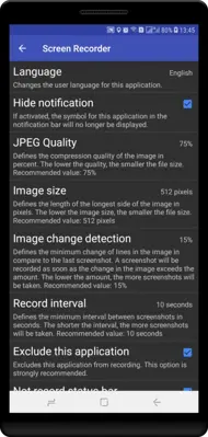 Screen Recorder android App screenshot 0